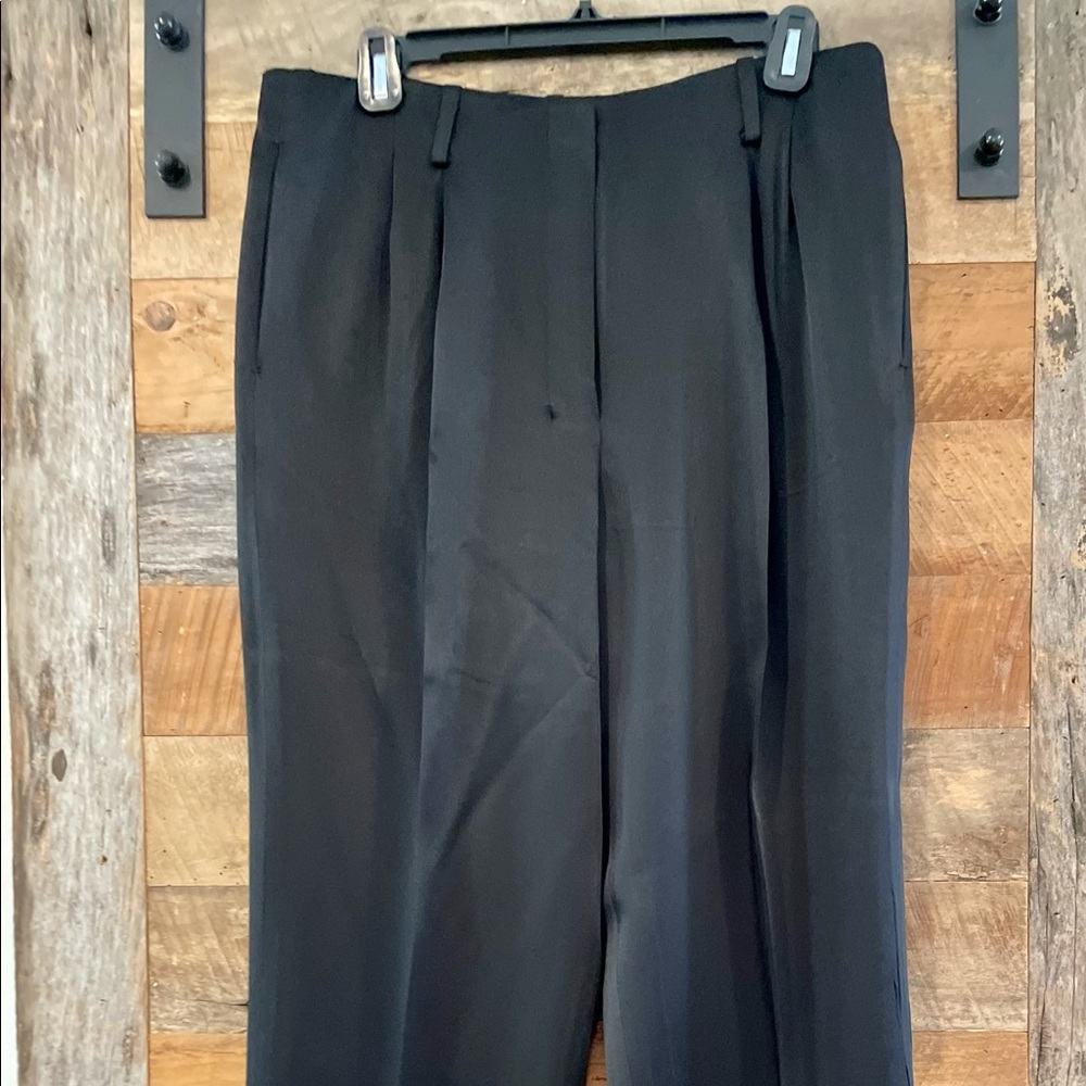 The Row Designer - Cotton/Acetate/Vibcose lining Fill evening pant w/tapered leg